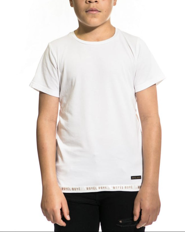 White Essential Crew Neck Tee