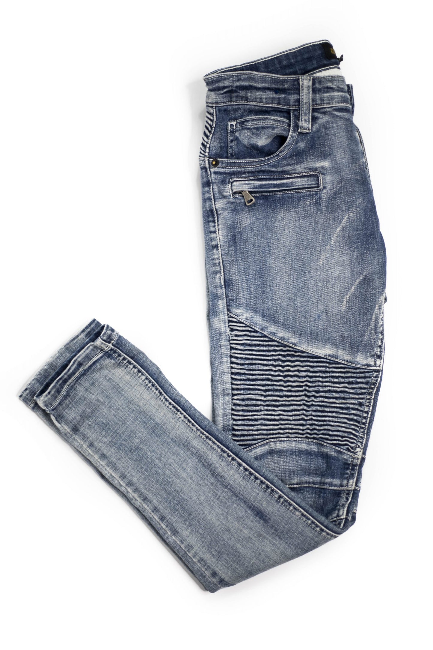 Blue Biker Denim